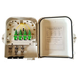 Wall Mounted Fibre Optic Termination Box, Enclosure, FTP -8 PORT(SC APC)